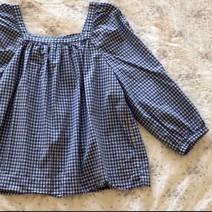 NWOT J Crew Gingham Blouse